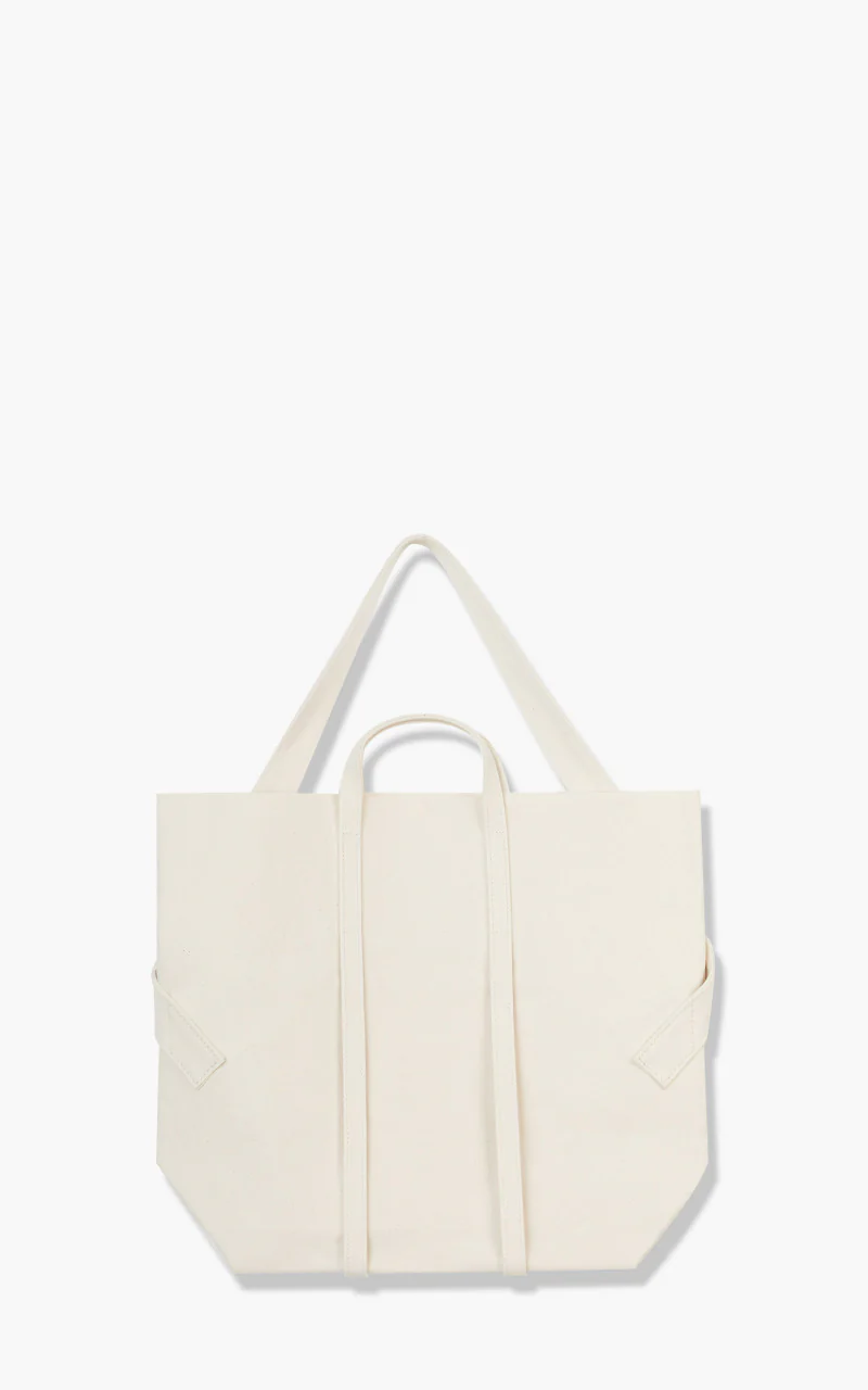 Amiacalva A149 Canvas 2Way Messenger Bag M White - Image 2