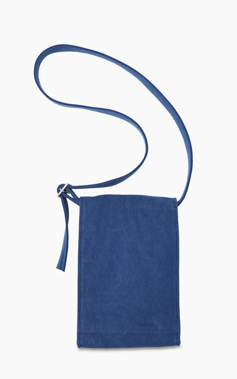 Amiacalva Washed Canvas Shoulder Bag S Blue - Image 2