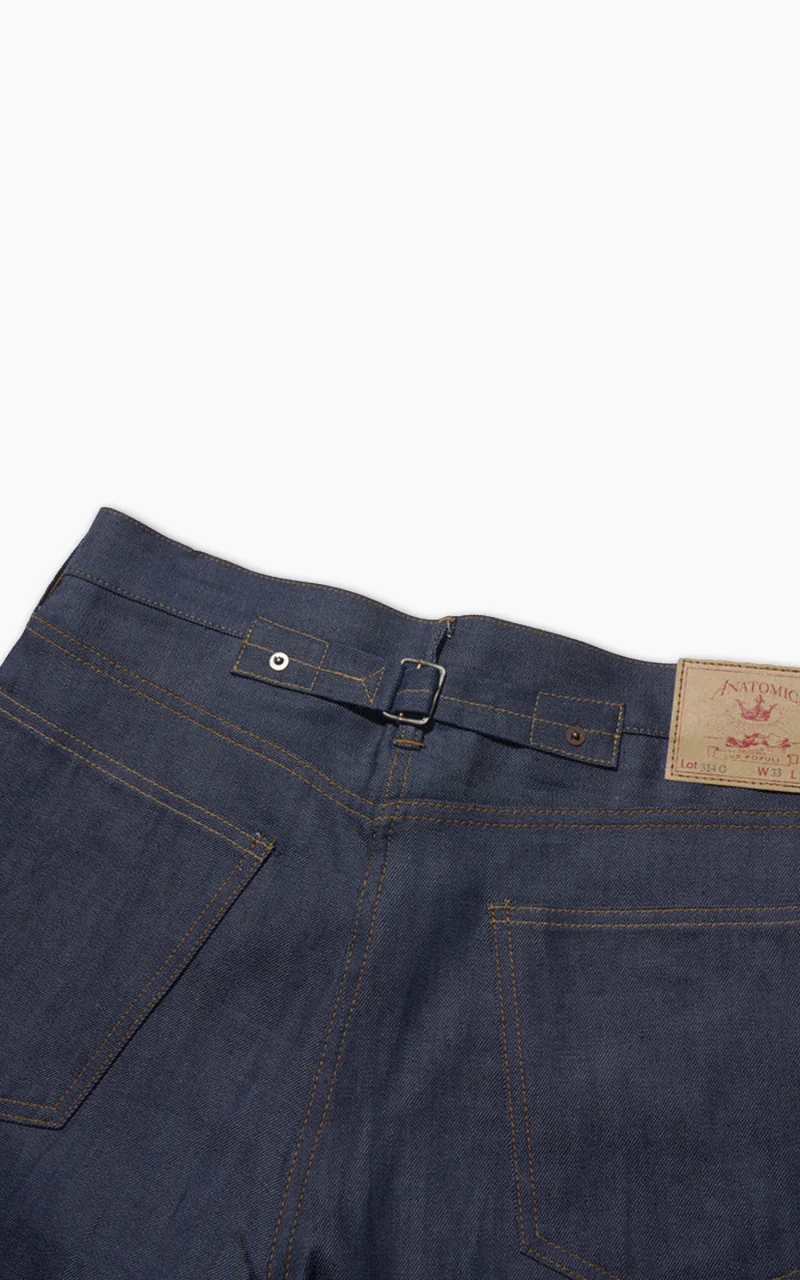 Anatomica 314 Gary Jeans Unwashed Indigo - Image 6