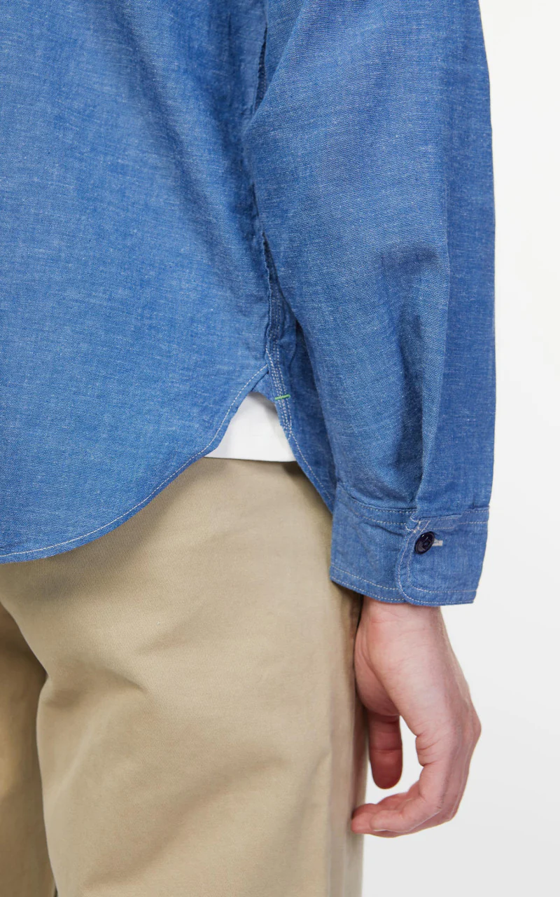 Anatomica Big Yank 1935 Shirt Blue - Image 7