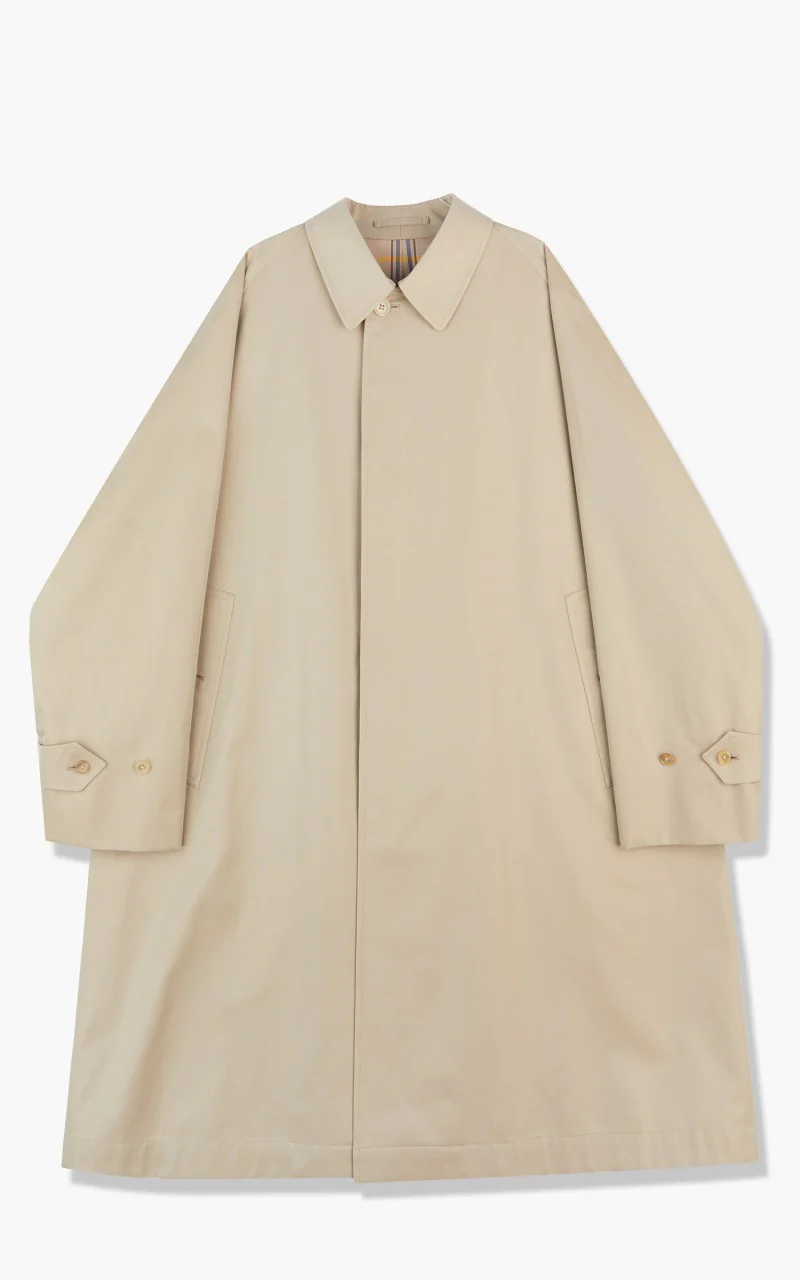 Anatomica Single Raglan I Coat Gabardine Beige - Image 20