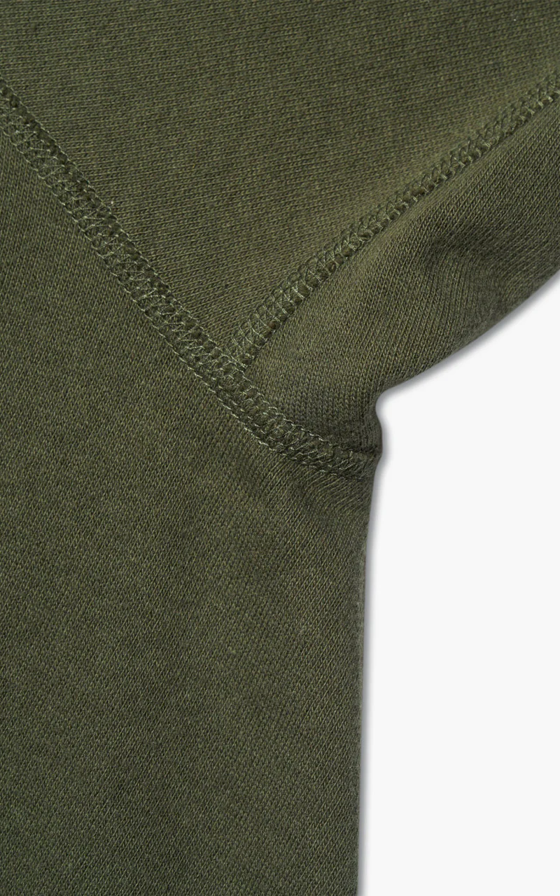 Anatomica Sweat Raglan Turtle Neck Pine Green - Image 7