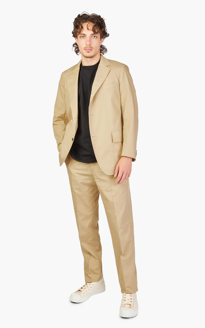 Anatomica University Jacket I Poplin Beige - Image 2