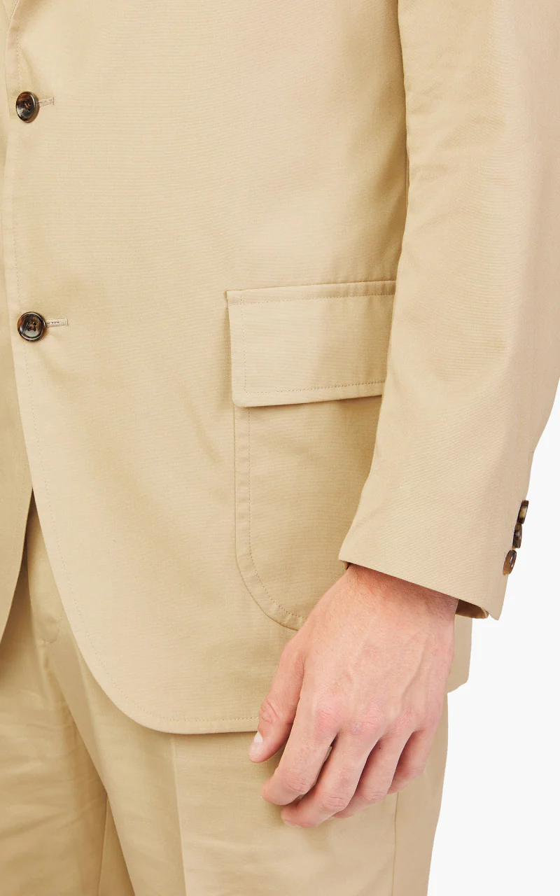 Anatomica University Jacket I Poplin Beige - Image 5