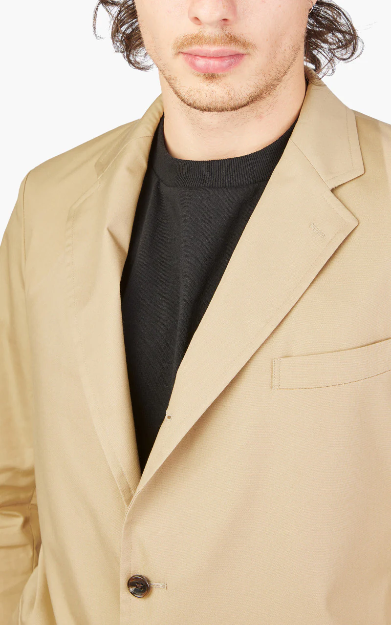 Anatomica University Jacket I Poplin Beige - Image 8