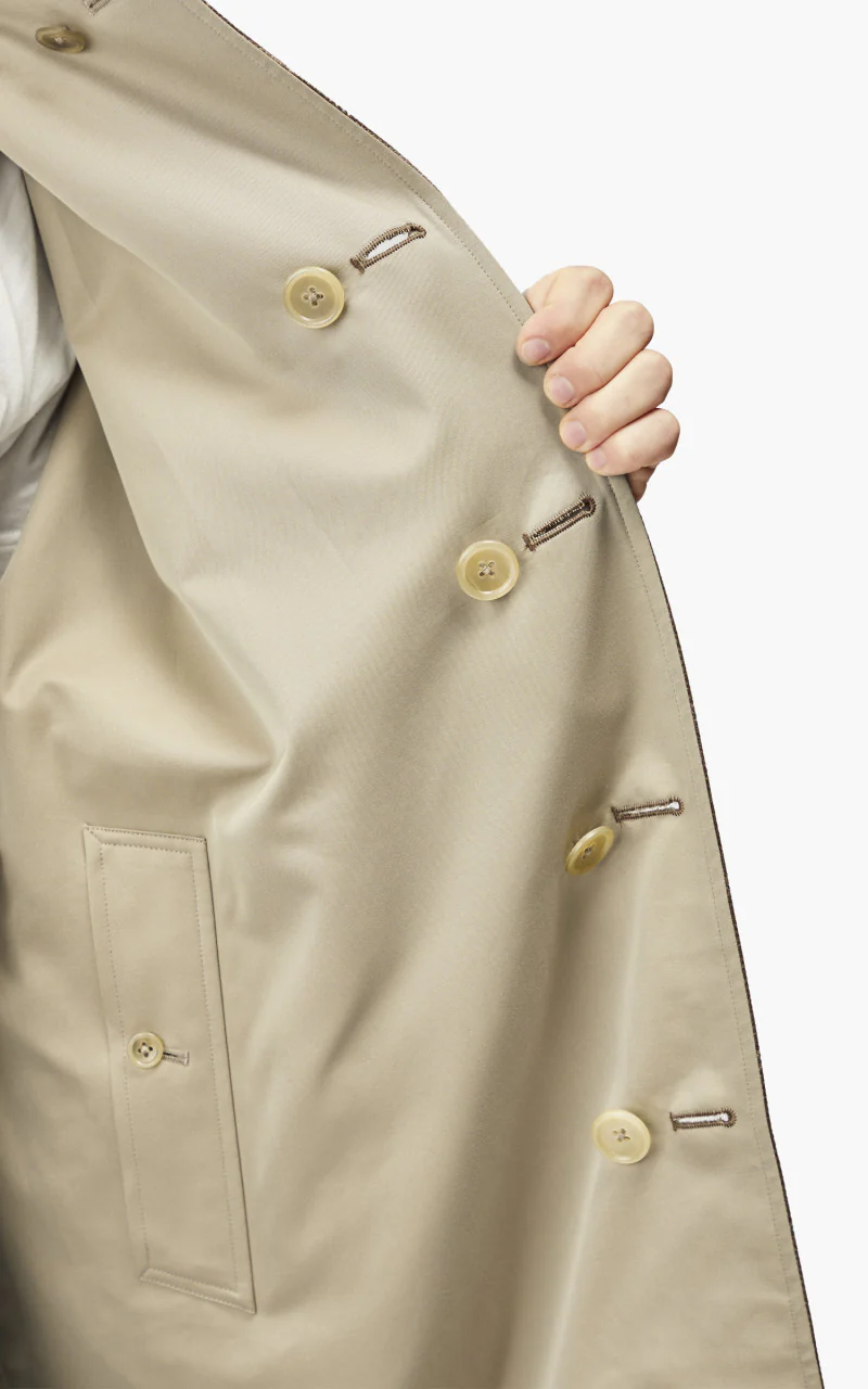Anatomica V2 Single Raglan Coat II Reversible Beige - Image 12