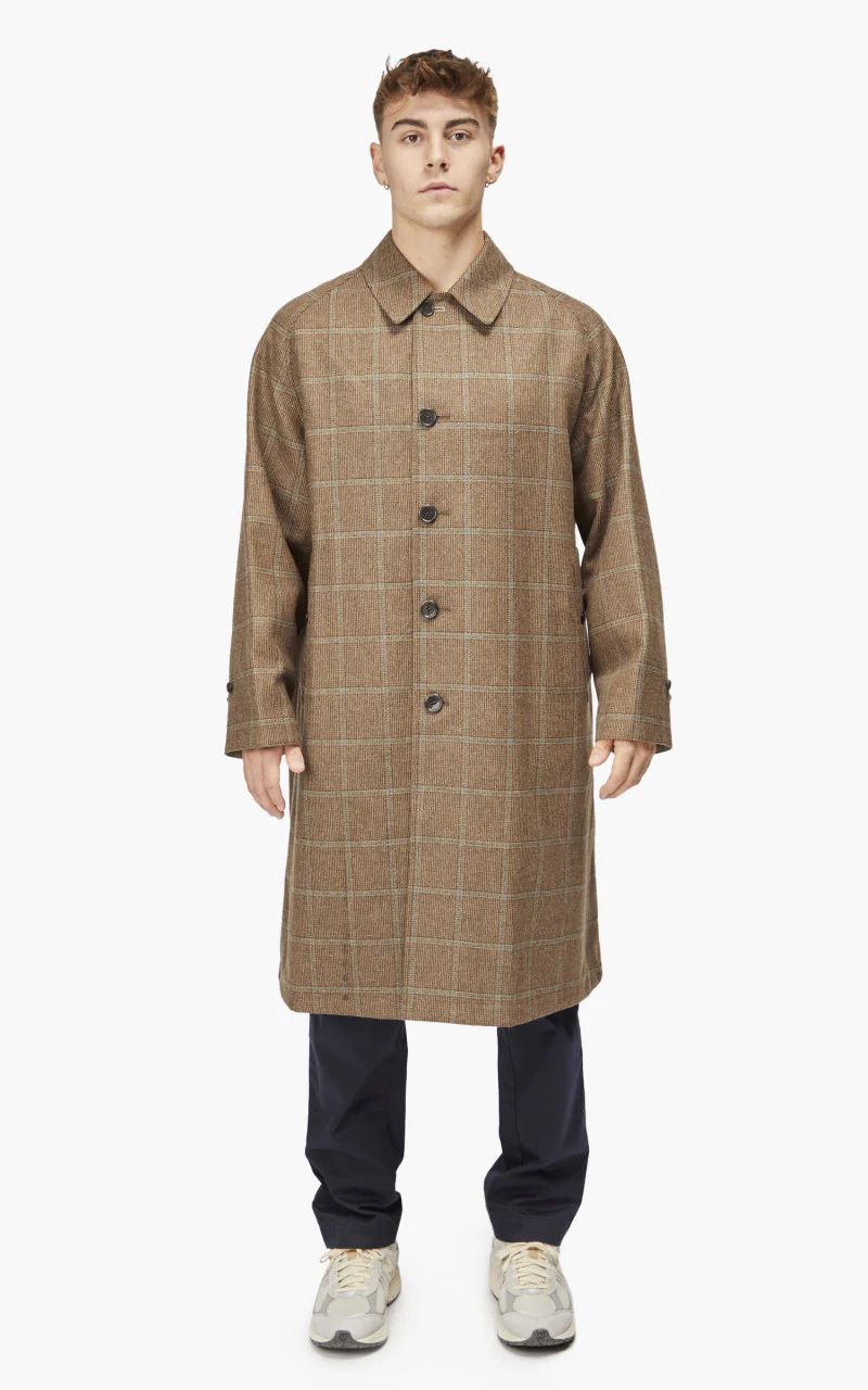 Anatomica V2 Single Raglan Coat II Reversible Beige - Image 2