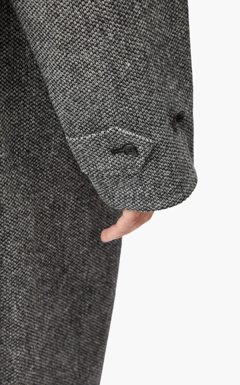 Anatomica V2 Single Raglan Coat II Reversible Oyster - Image 8
