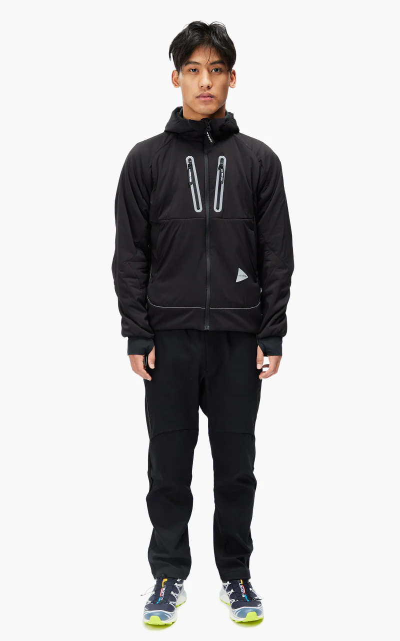 and wander Alpha Air Hoodie Black - Image 2