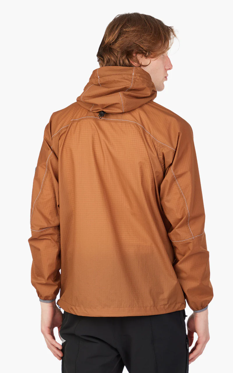 and wander Breath Rip Hoodie Brown - Image 8