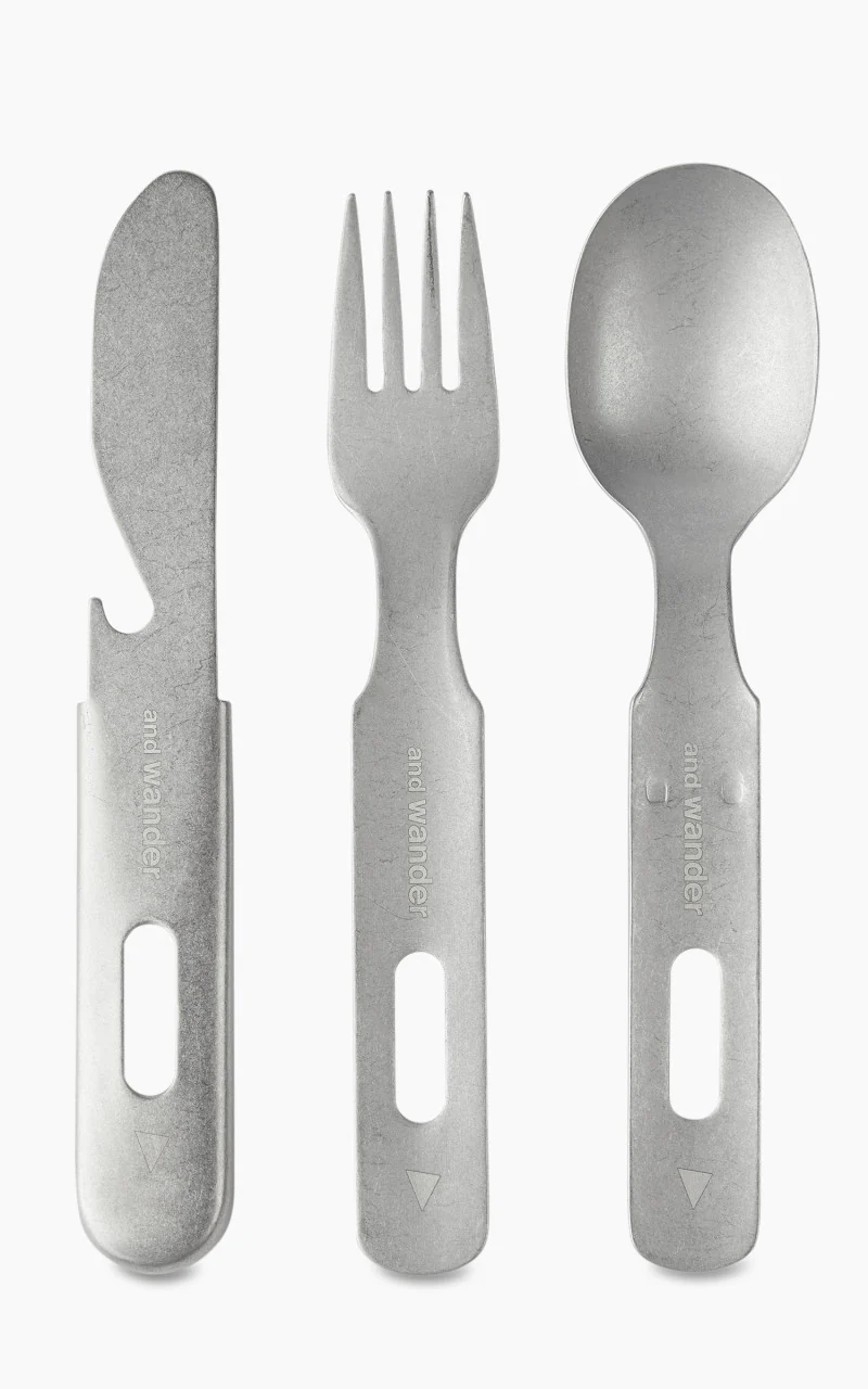 and wander Cutlery Set Silver - Image 2