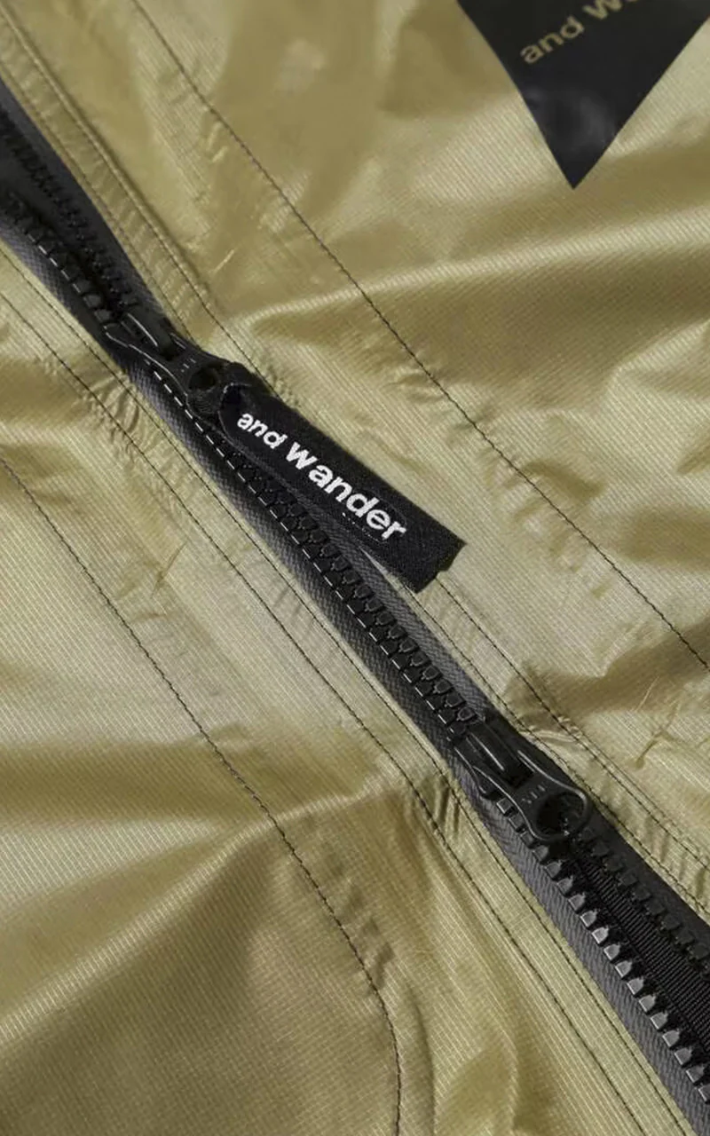 and wander Fly Rain Long Coat Beige - Image 13