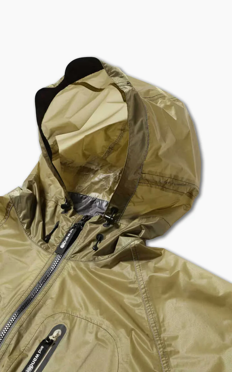 and wander Fly Rain Long Coat Beige - Image 8