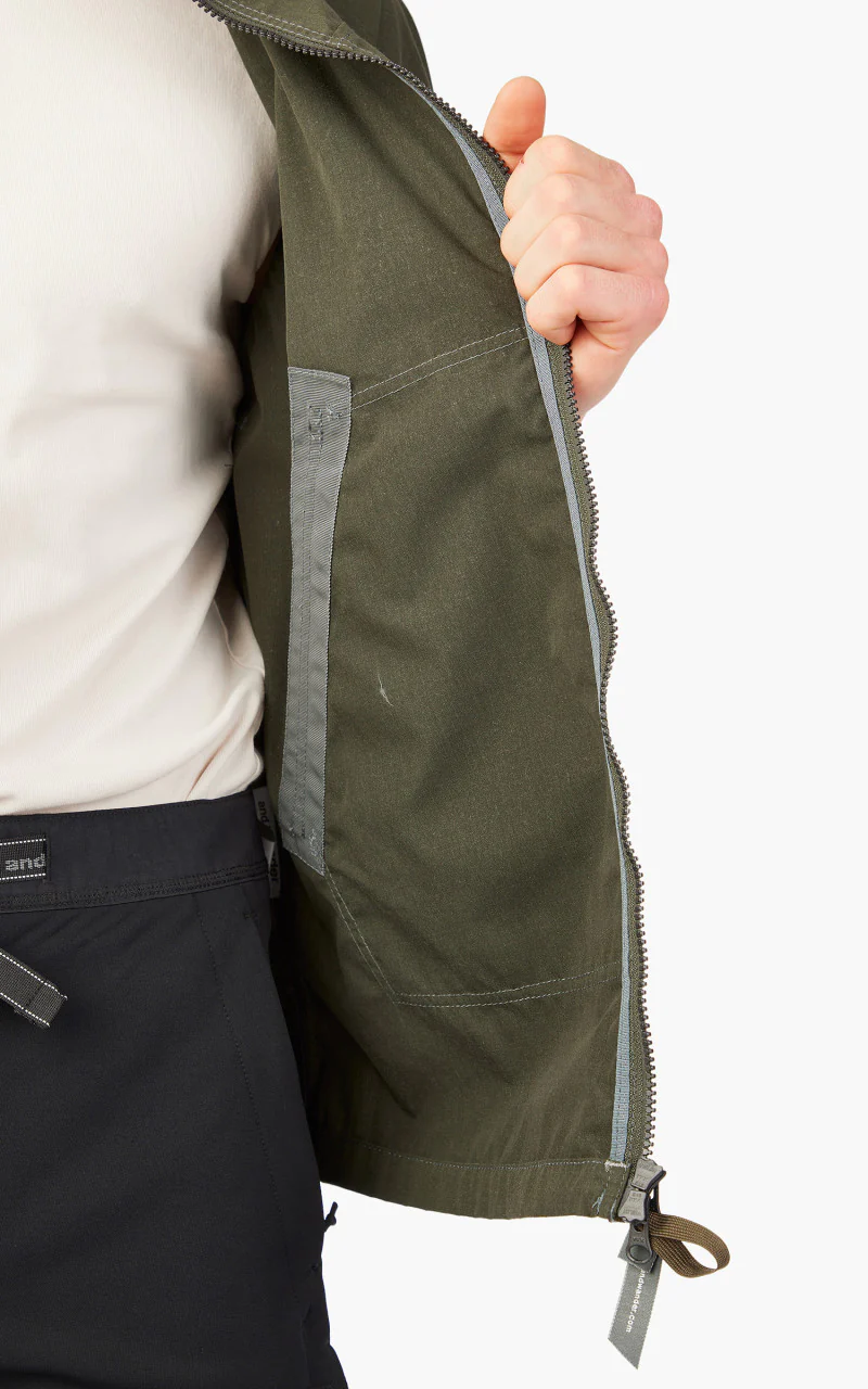 and wander Kevlar Hoodie Jacket Green - Image 7