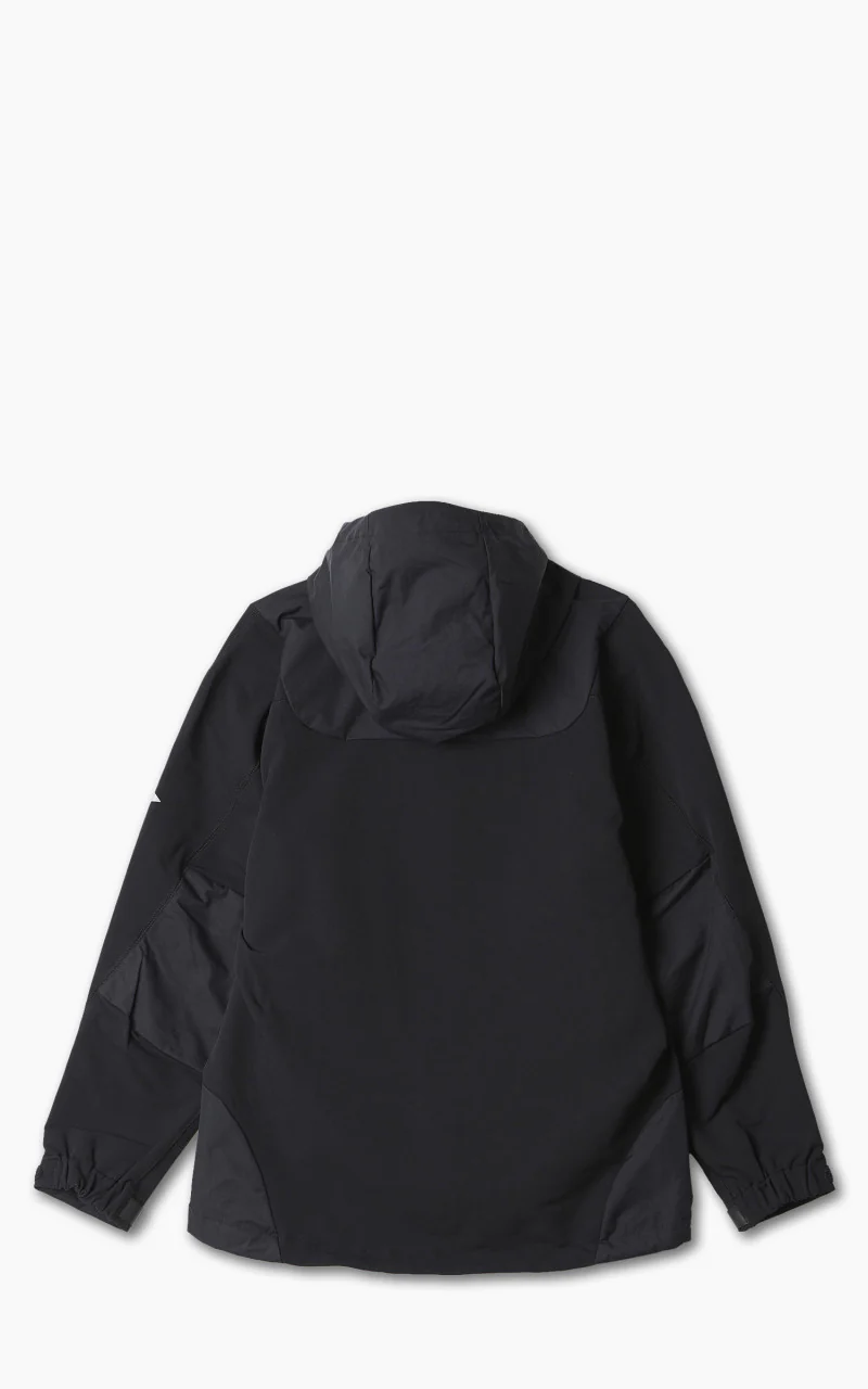and wander Stretch Shell Jacket Black - Image 3