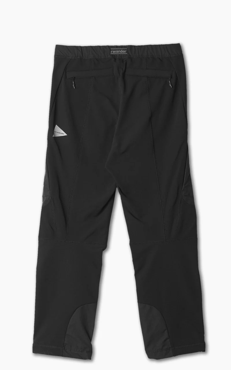 and wander Stretch Shell Pants Black - Image 3