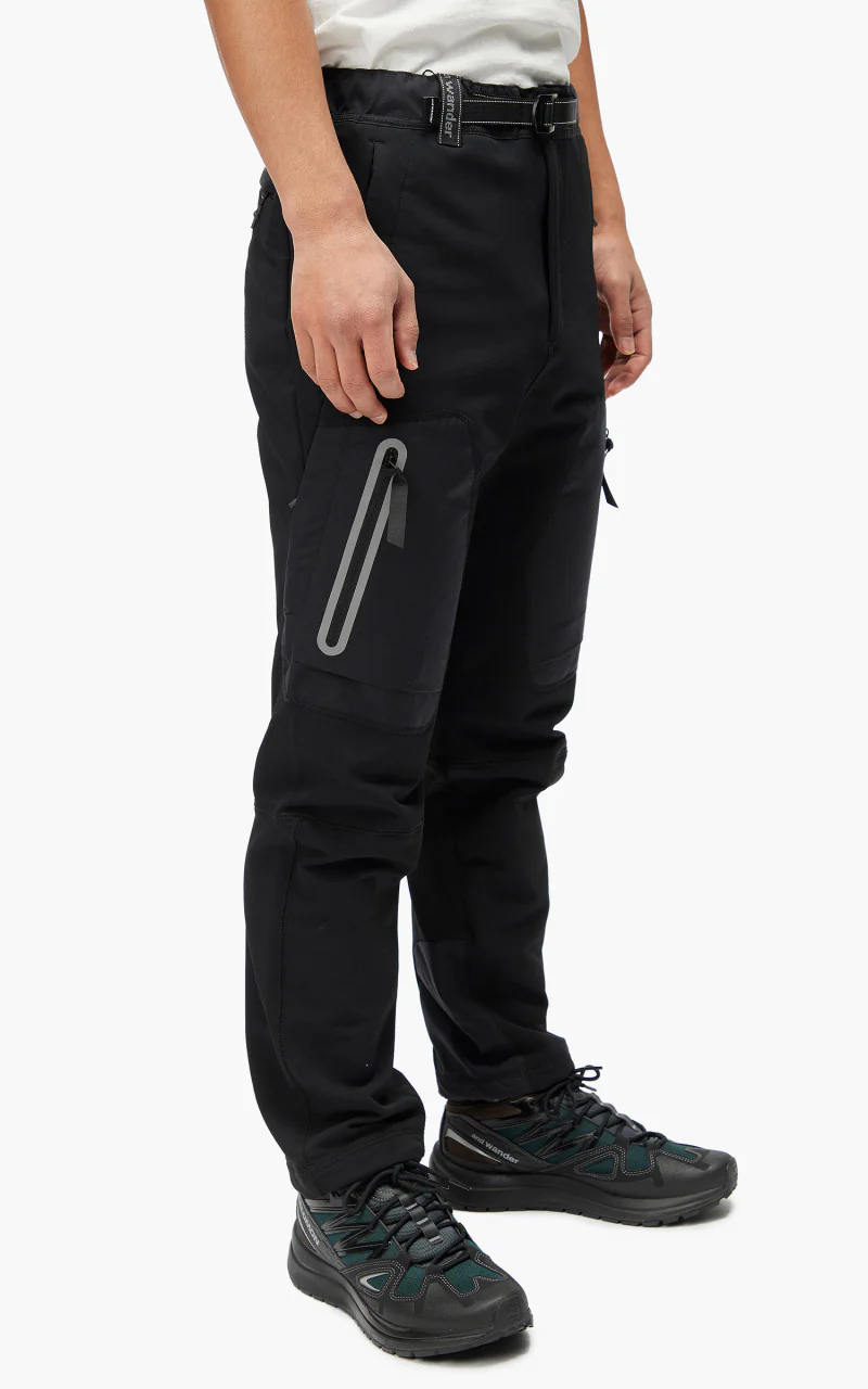 and wander Stretch Shell Pants Black - Image 5