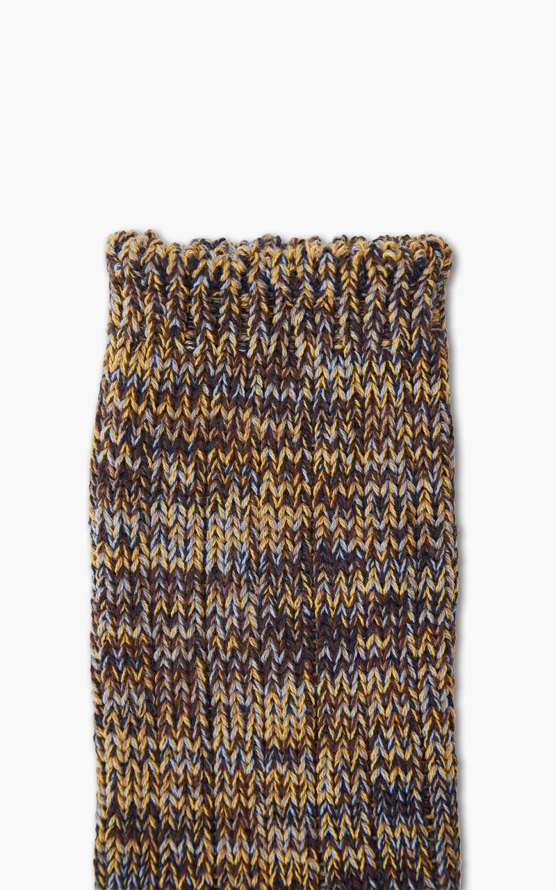 Anonymous Ism Socks 5 Color Mix Crew Brown - Image 2