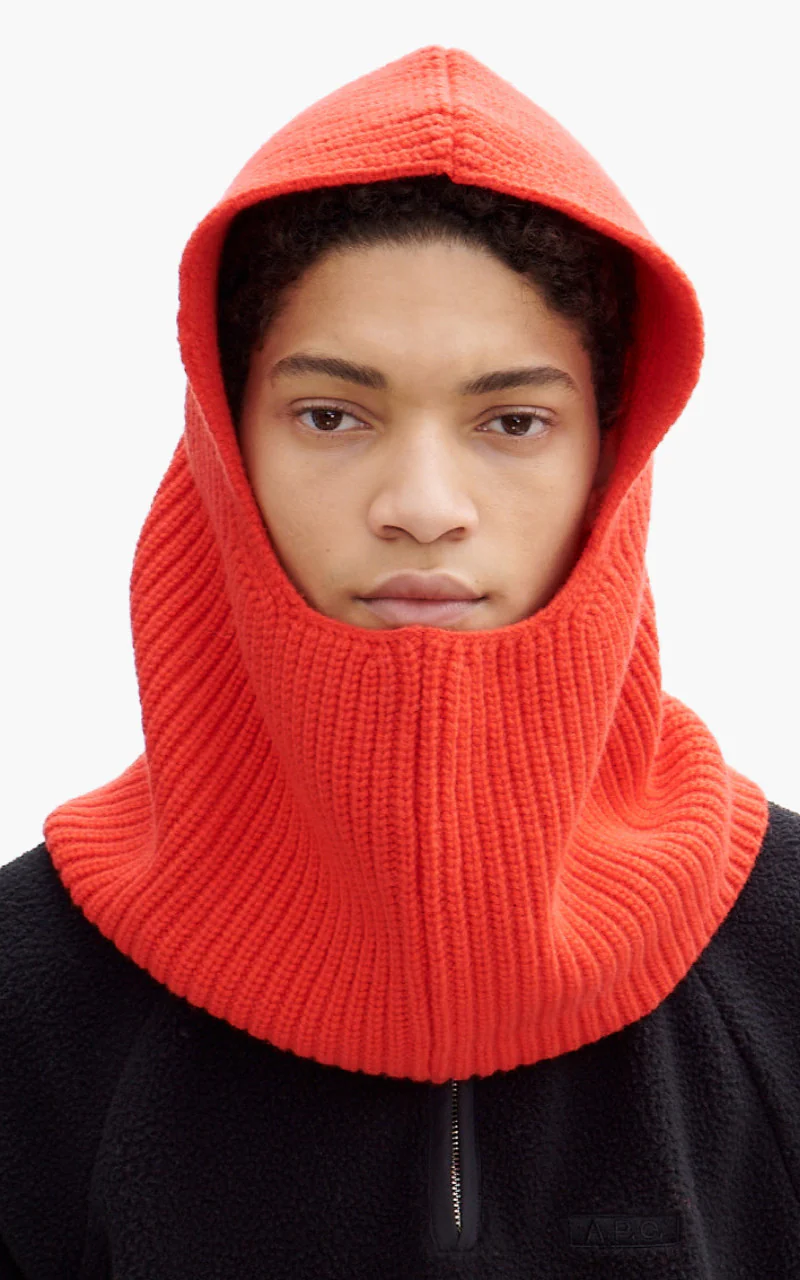 A.P.C. Cagoule Sacha Ski Mask Rouge - Image 2
