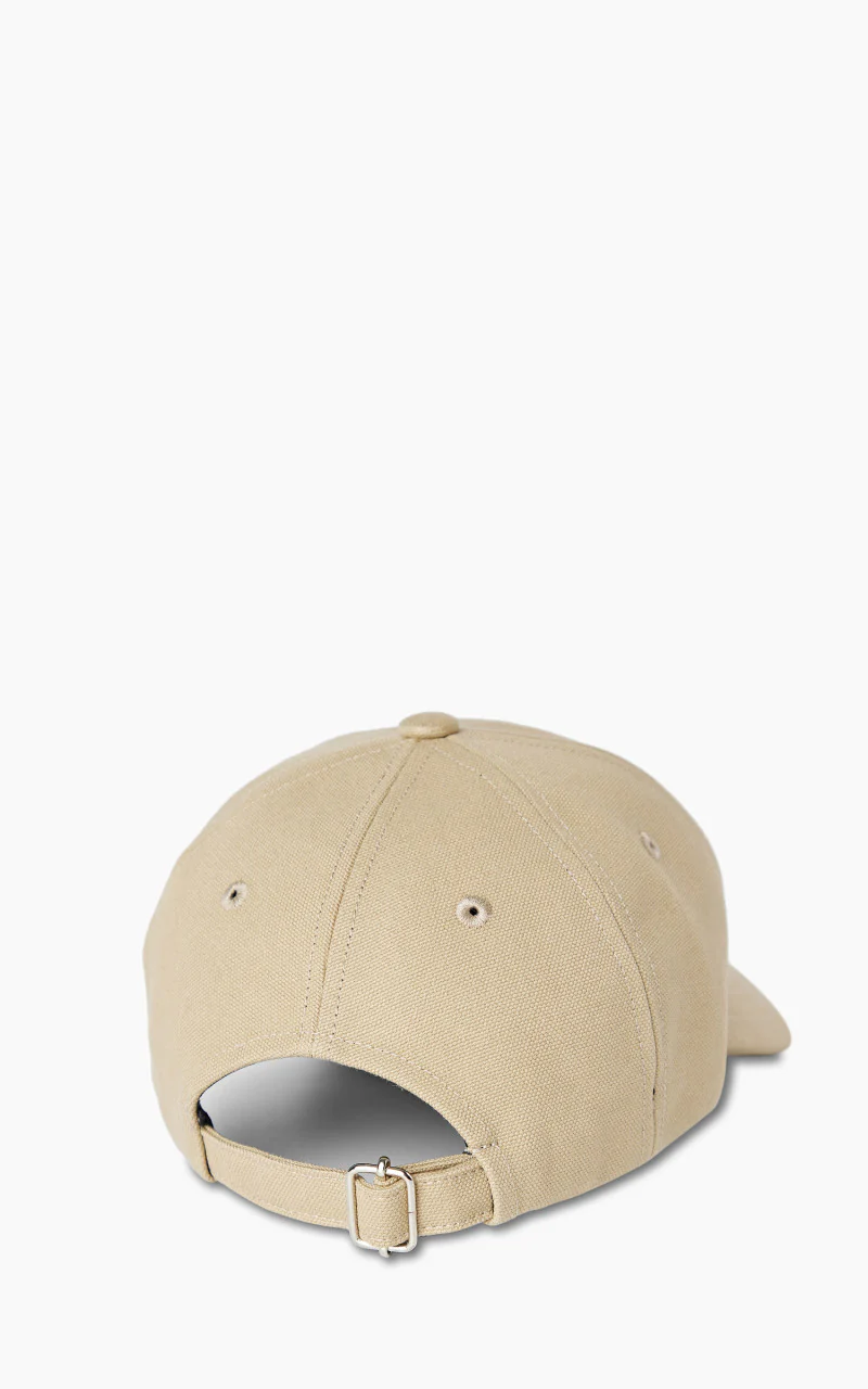 A.P.C. Charlie Casquette Baseball Cap Beige - Image 3