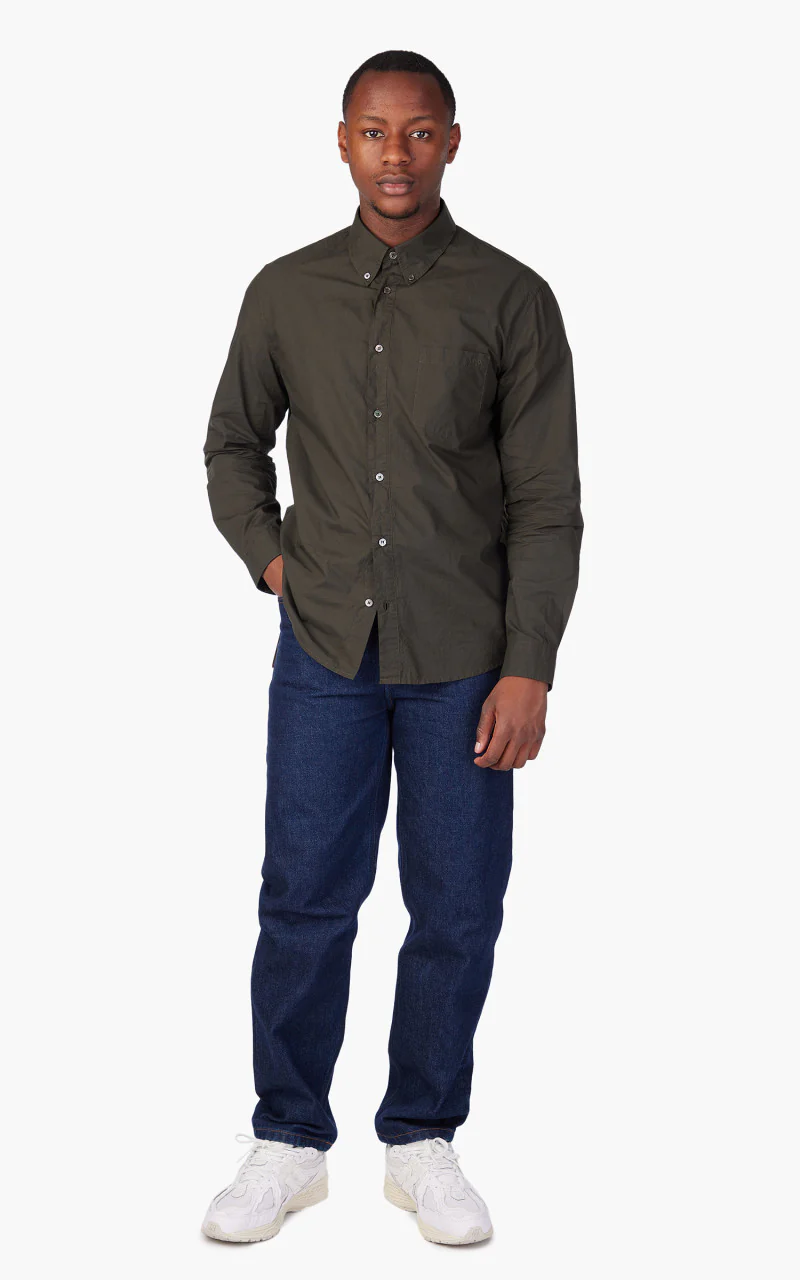 A.P.C. Chemise Edouard Shirt Dark Green - Image 2