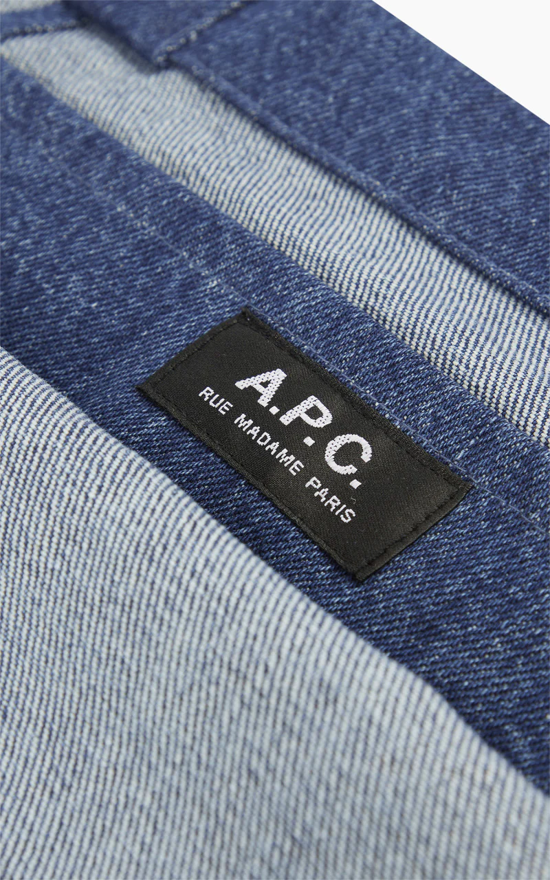 A.P.C. Diane Shopping Bag Vacances Indigo - Image 2