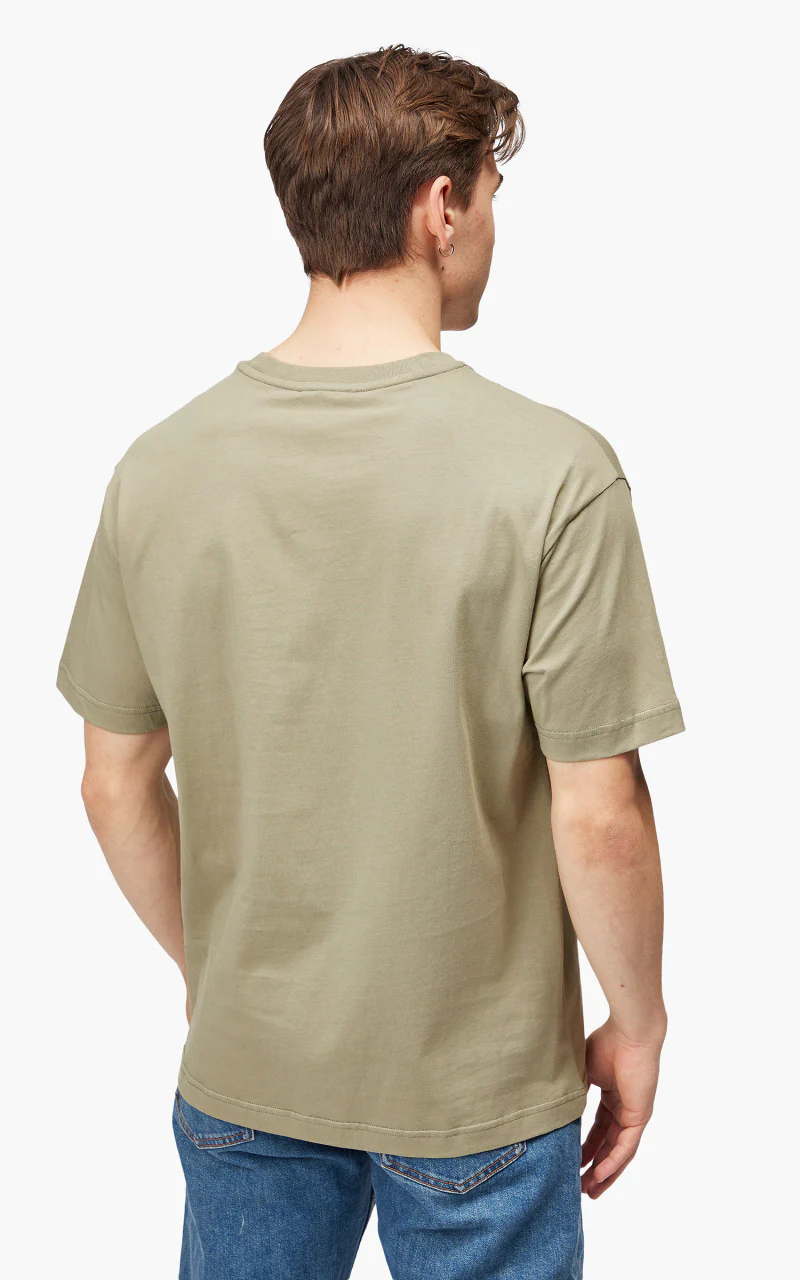 A.P.C. Dimitri T-Shirt Pale Khaki - Image 6
