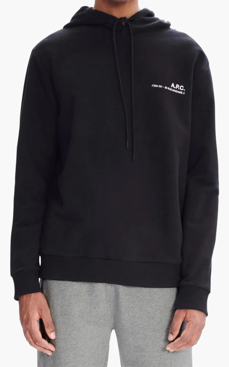 A.P.C. Hoodie Item Black - Image 4