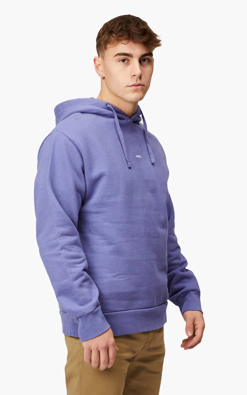 A.P.C. Hoodie Larry Violet - Image 7