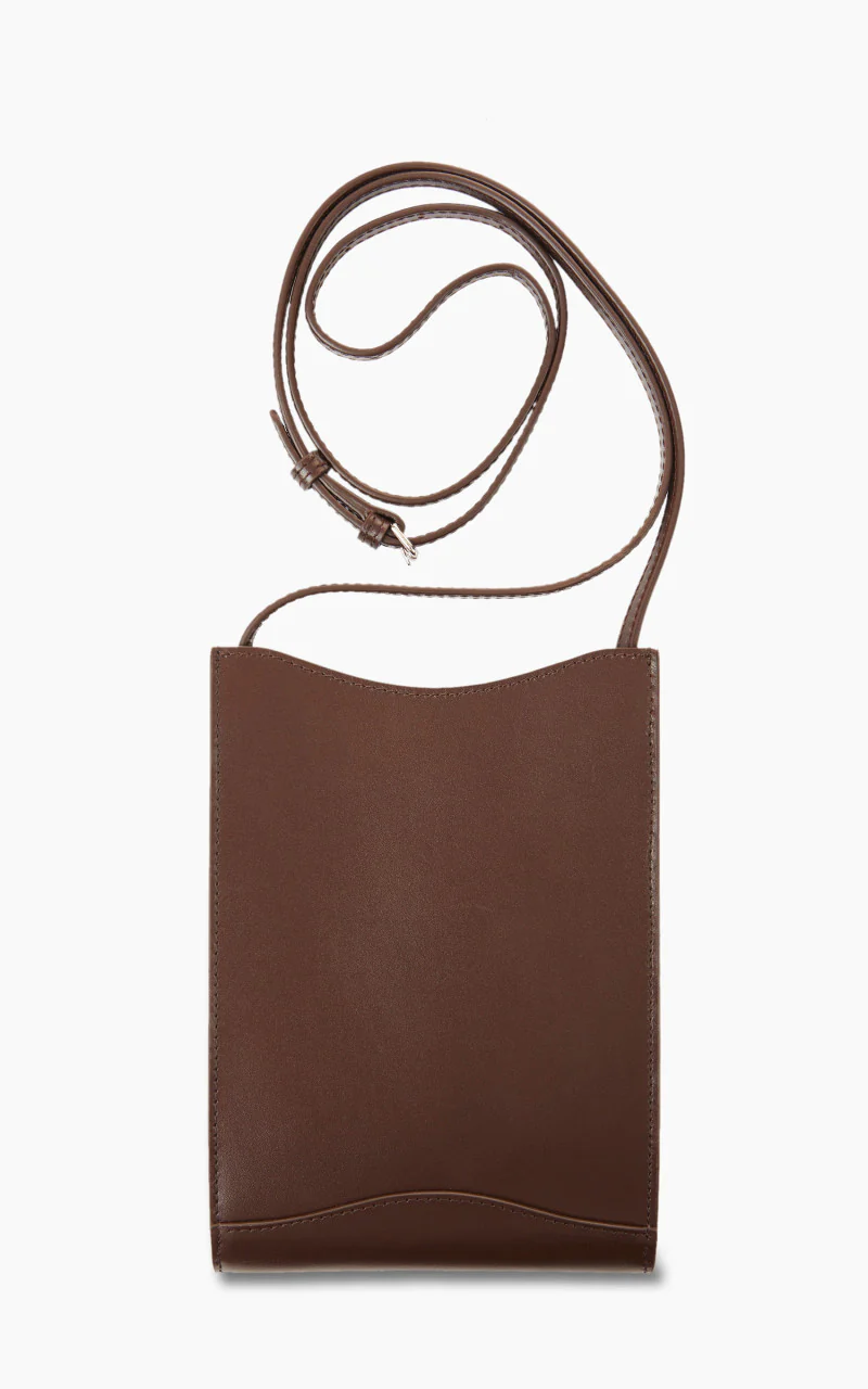 A.P.C. Jamie Neck Pouch Brown - Image 3