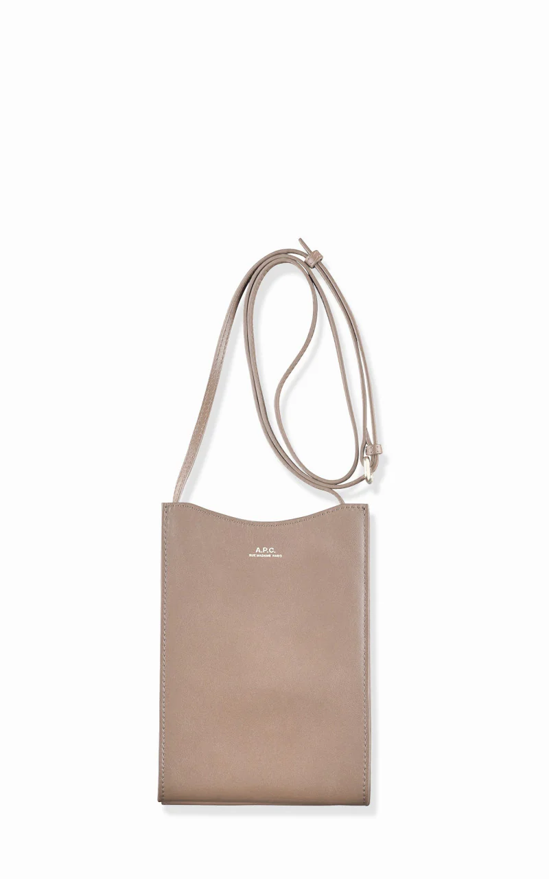 A.P.C. Jamie Neck Pouch Greige