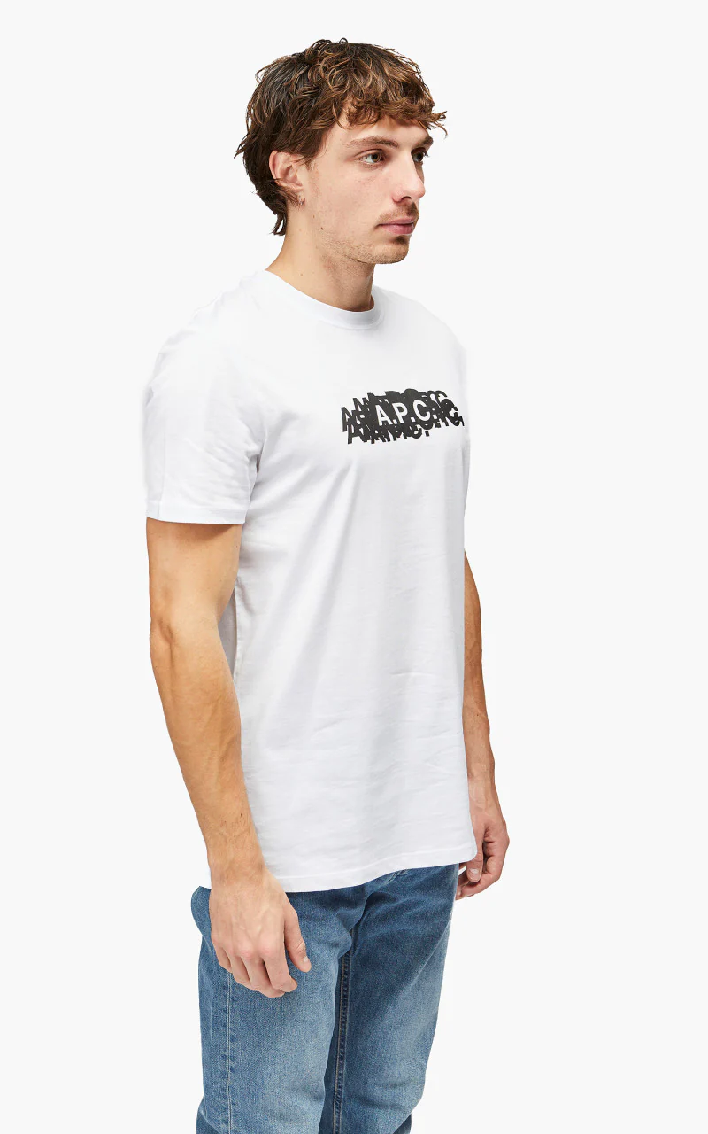A.P.C. Koraku T-Shirt H White - Image 4