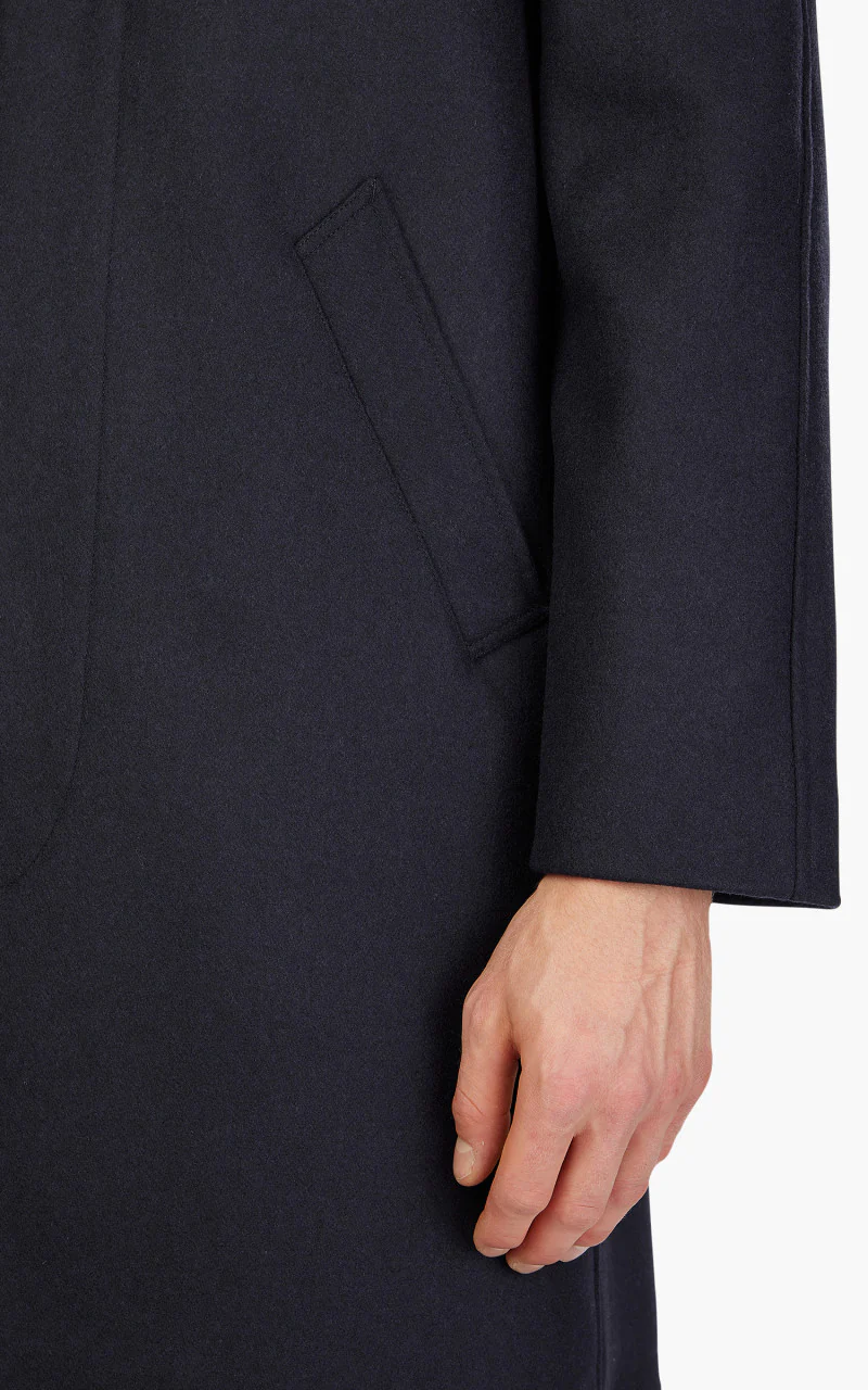 A.P.C. Mac Auster Coat Marine - Image 4