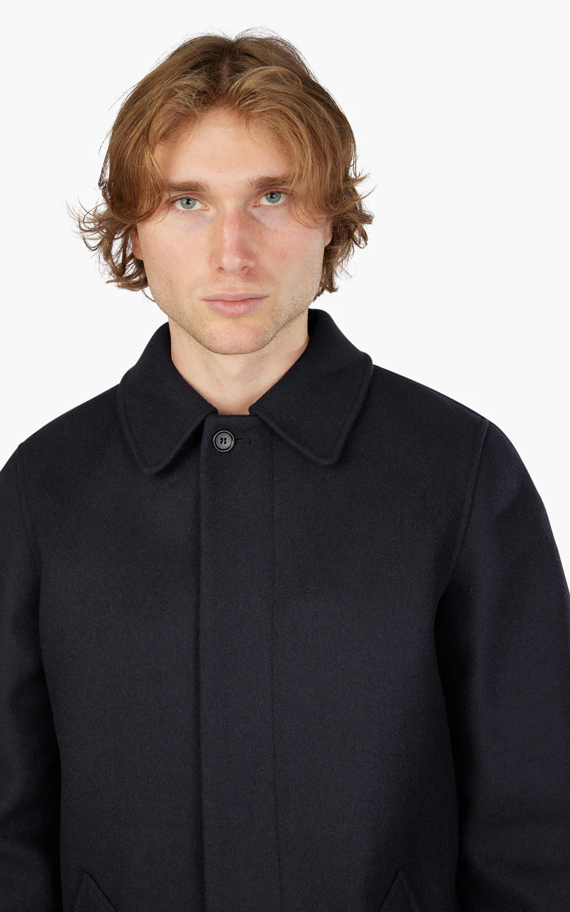 A.P.C. Mac Auster Coat Marine - Image 5