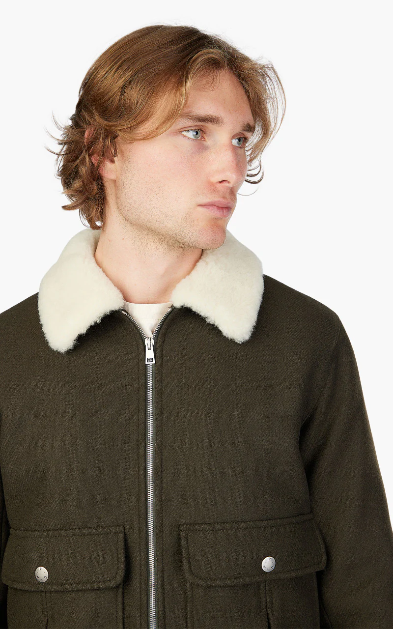 A.P.C. New Ben Jacket Dark Green - Image 6