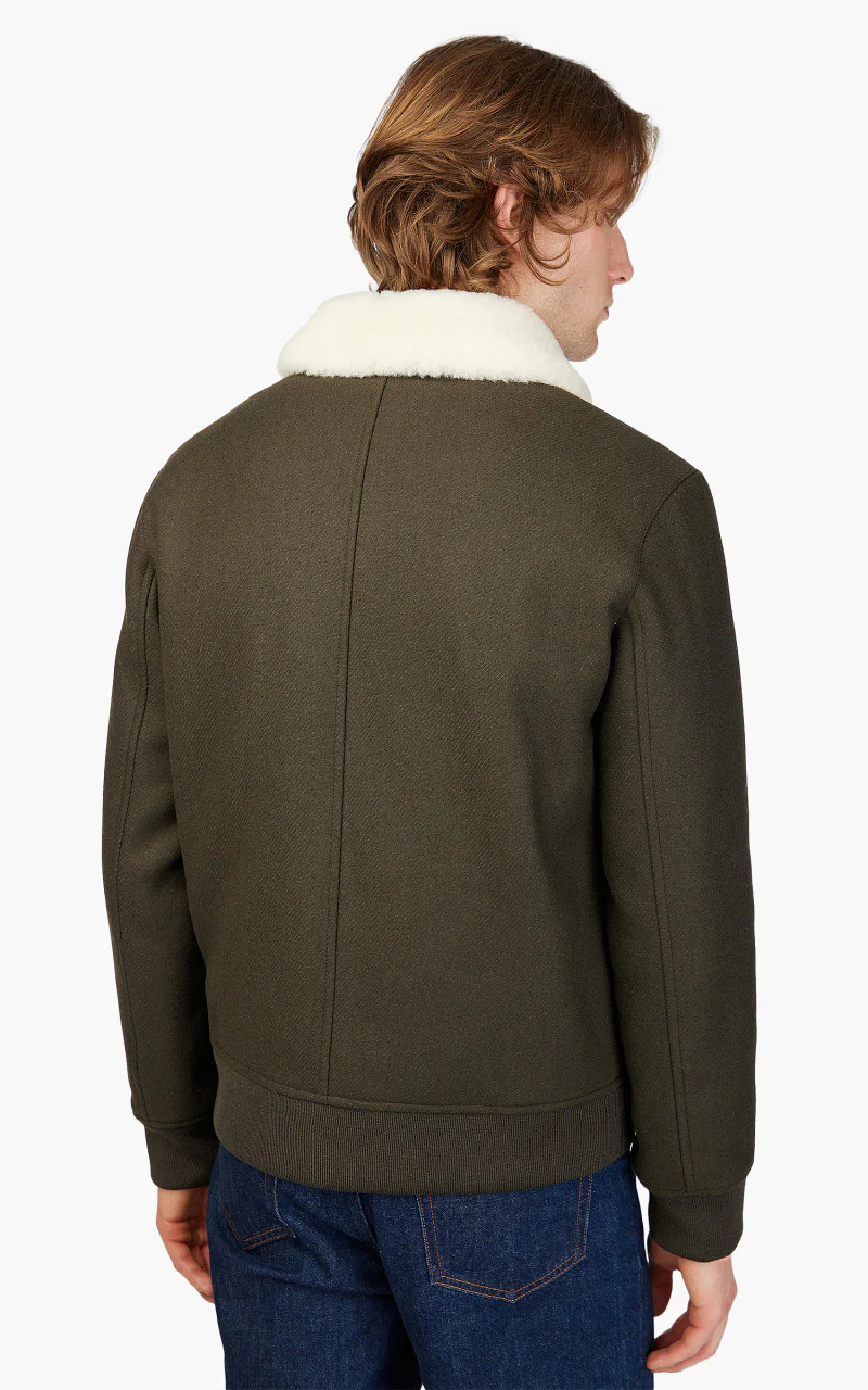A.P.C. New Ben Jacket Dark Green - Image 7