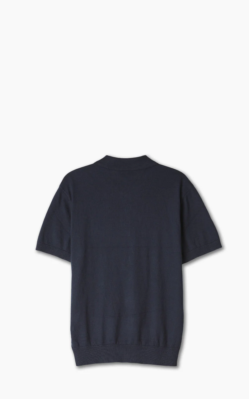 A.P.C. New Gregoire Polo Shirt Dark Navy - Image 7