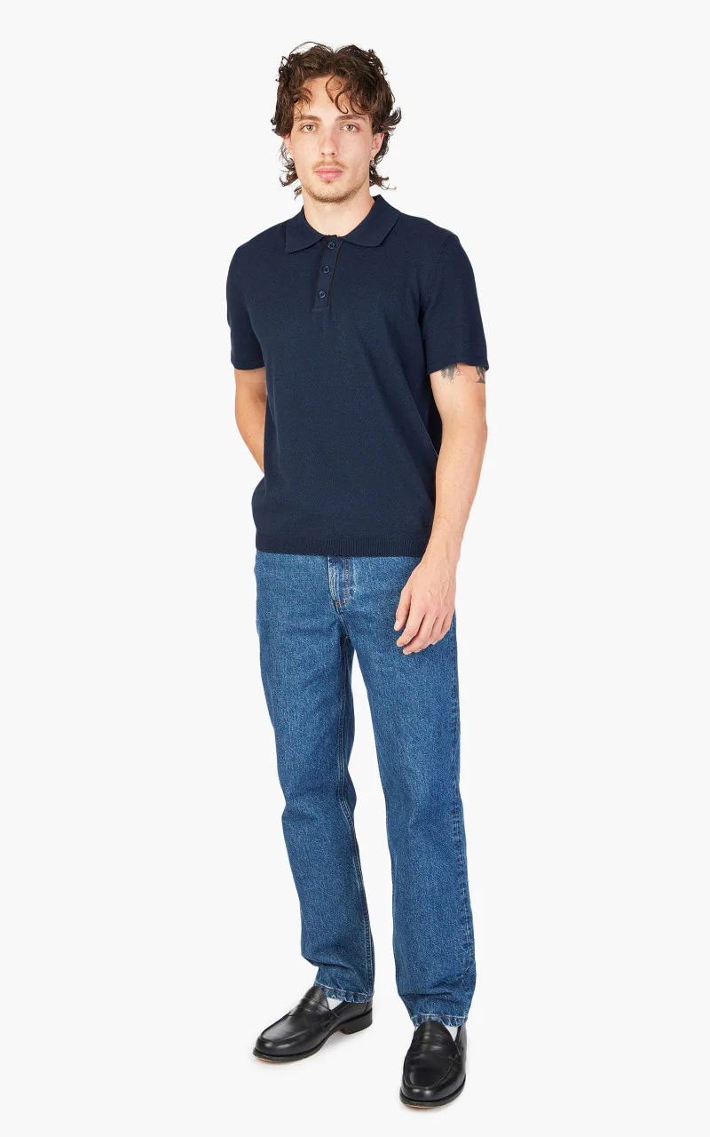 A.P.C. Polo Jacky Marine/Noir - Image 2
