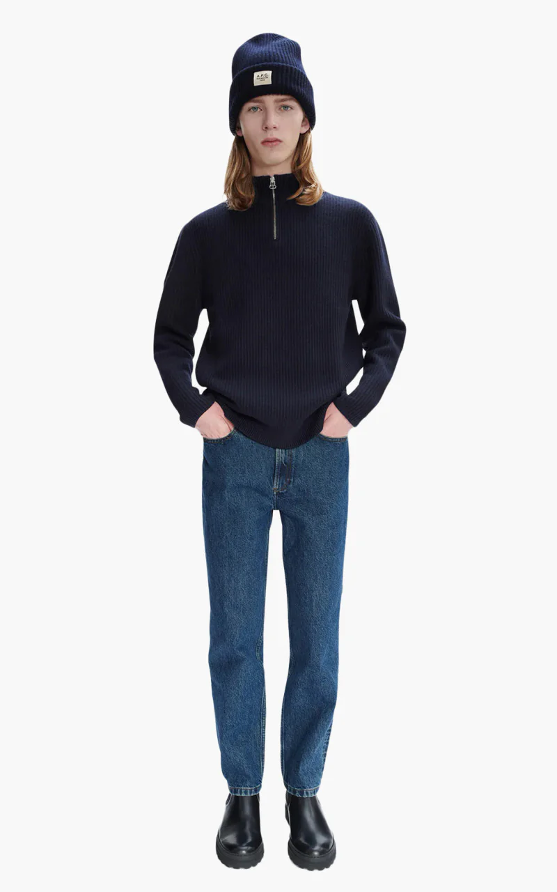 A.P.C. Pull Alex Dark Navy - Image 2
