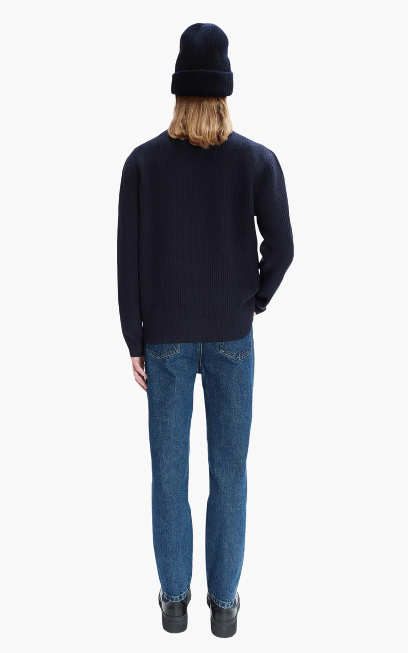 A.P.C. Pull Alex Dark Navy - Image 3