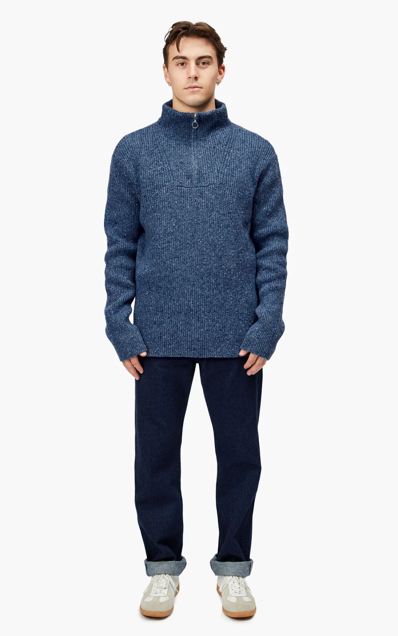 A.P.C. Pull Bing Sweater Blue - Image 2