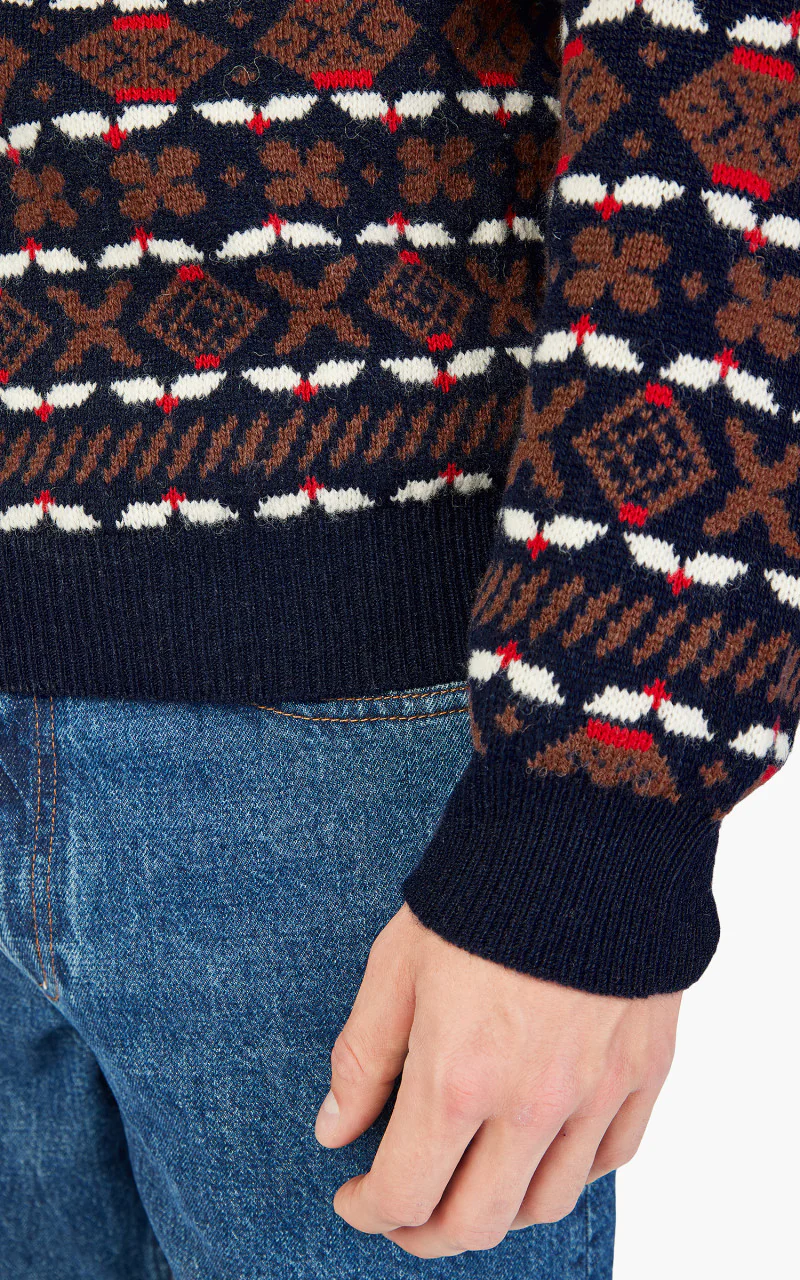 A.P.C. Pull John Pullover Dark Navy - Image 5