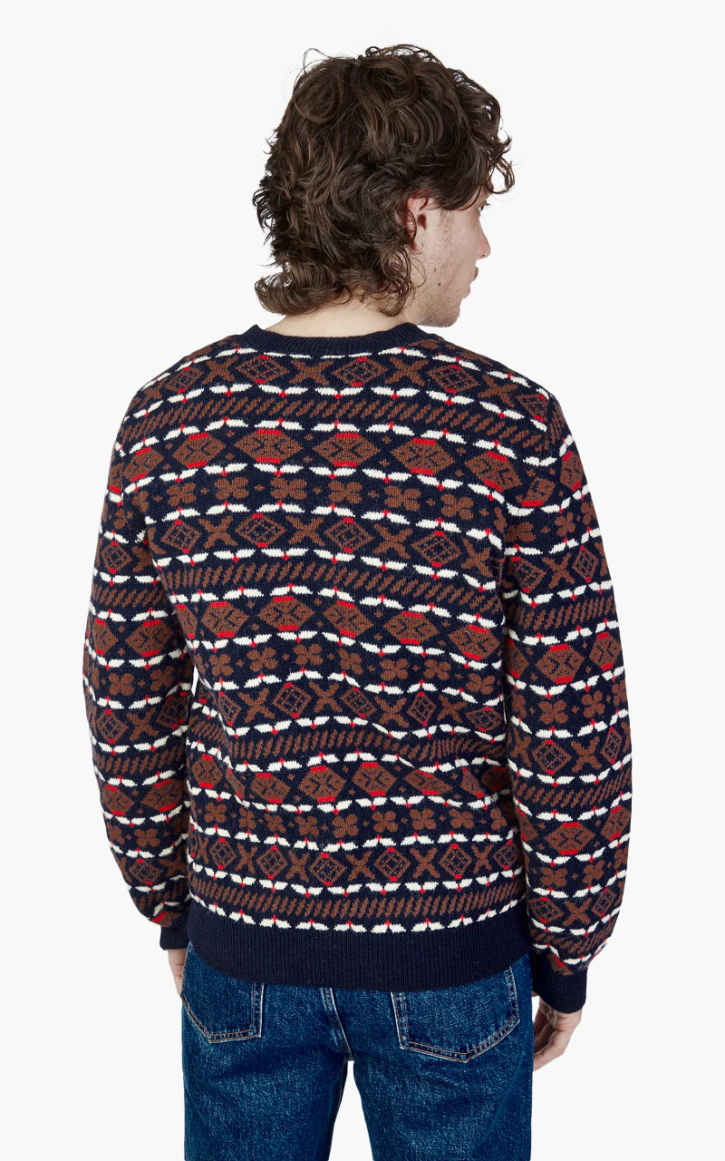 A.P.C. Pull John Pullover Dark Navy - Image 6