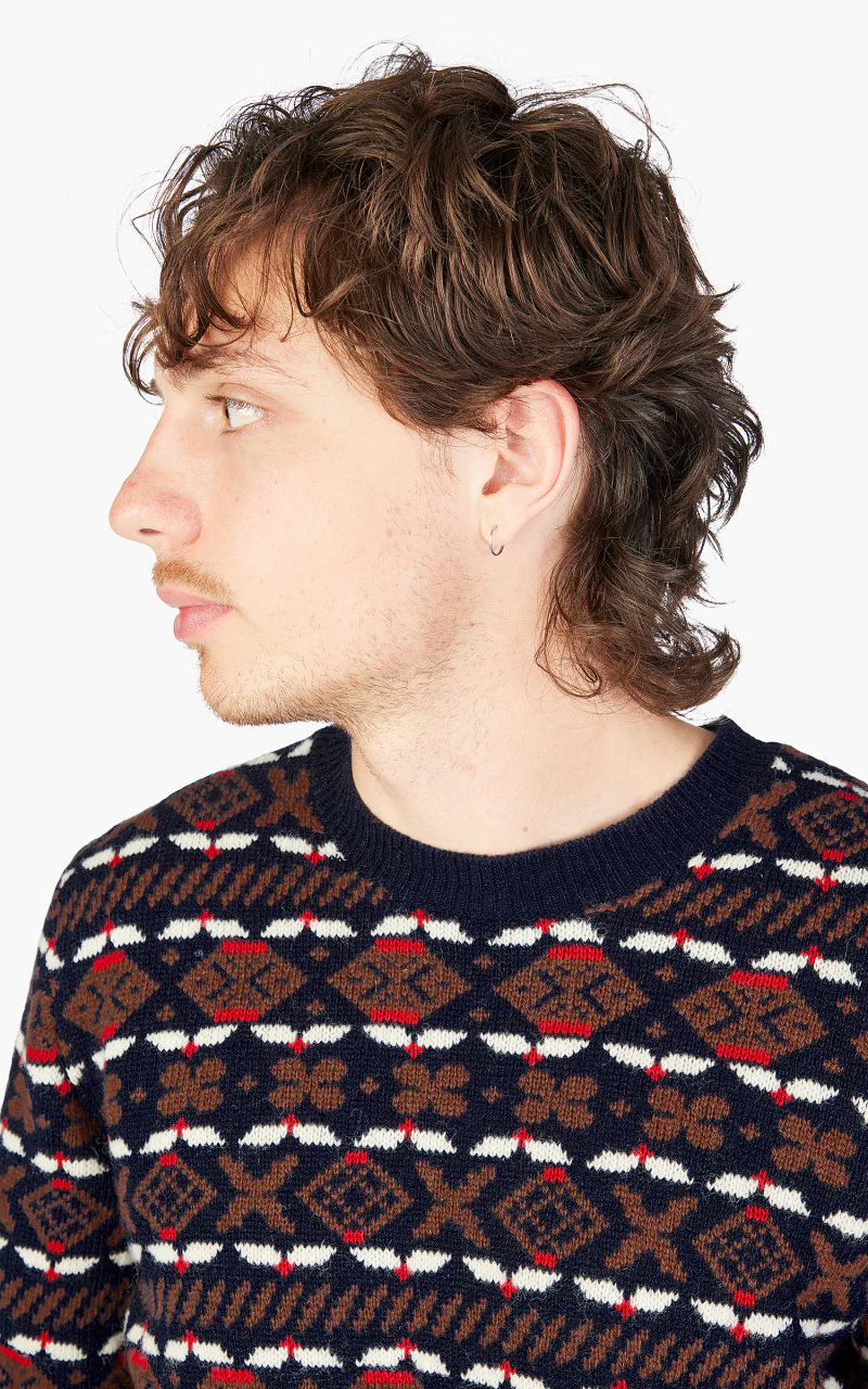 A.P.C. Pull John Pullover Dark Navy - Image 7