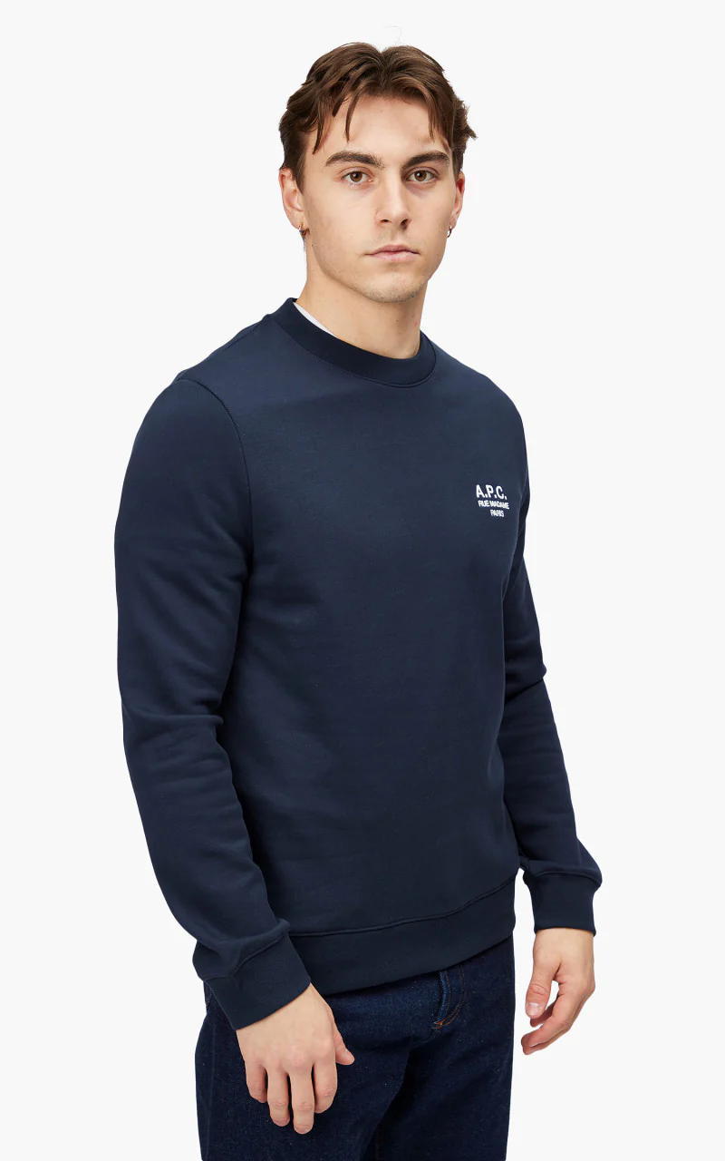 A.P.C. Rider Sweatshirt Marine - Image 5