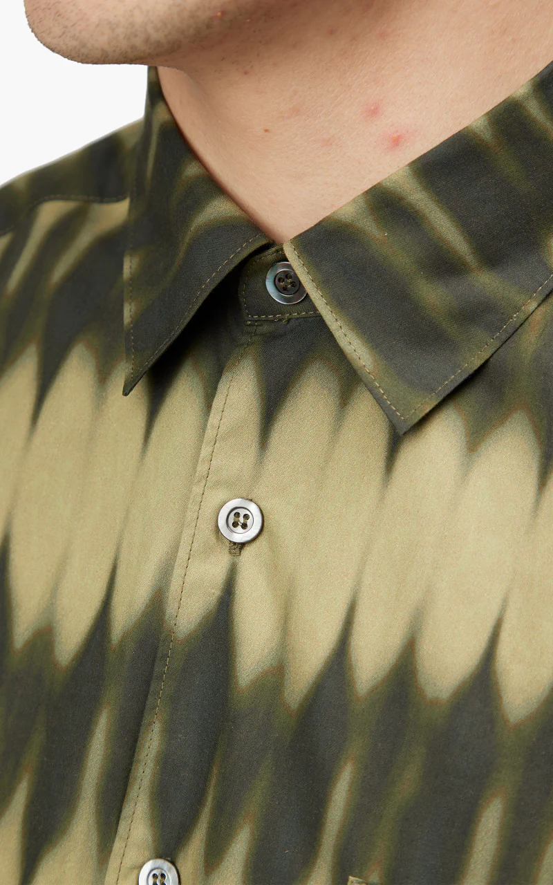 A.P.C. Ross Short-Sleeve Shirt Khaki - Image 4