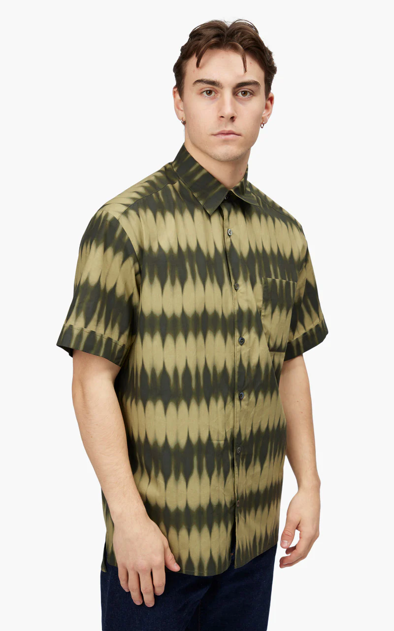 A.P.C. Ross Short-Sleeve Shirt Khaki - Image 5