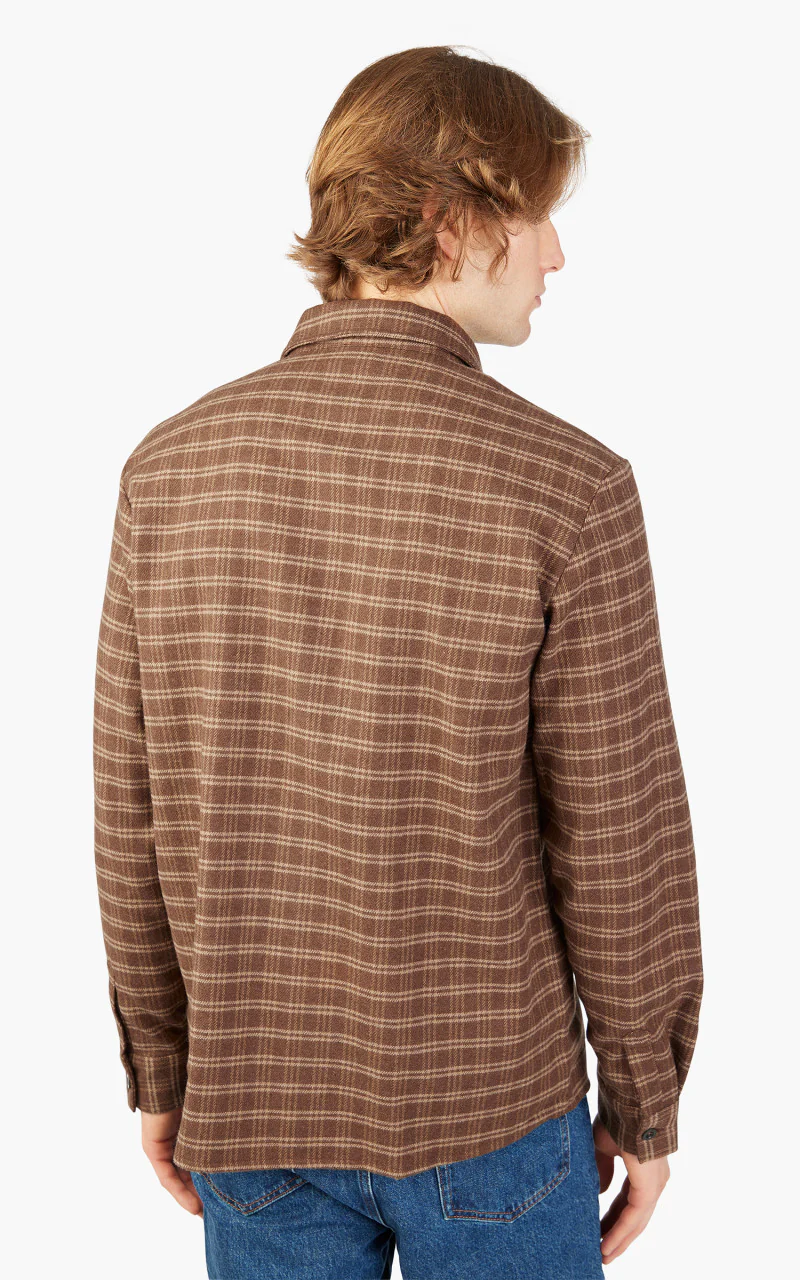 A.P.C. Surchemise Joe Shirt Beige - Image 5