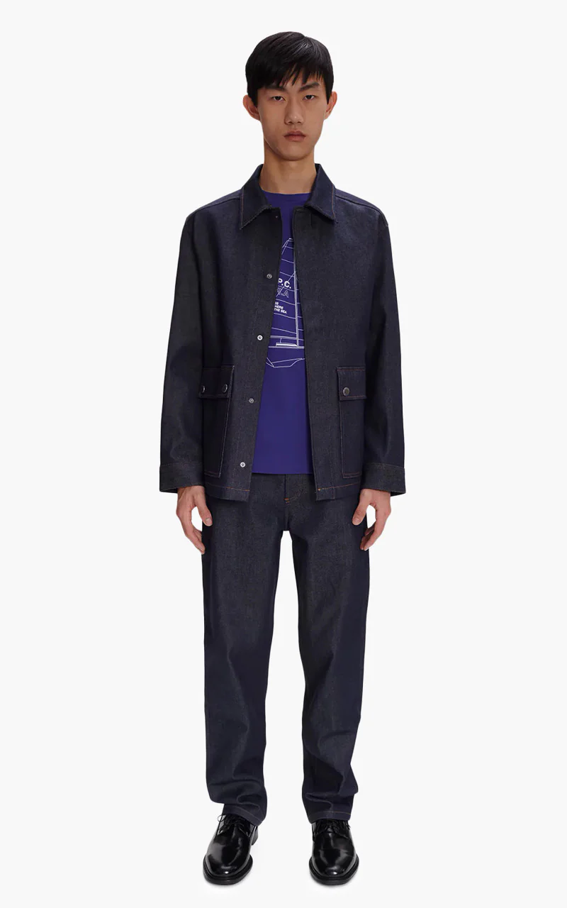 A.P.C. Veste Enzo Indigo - Image 2