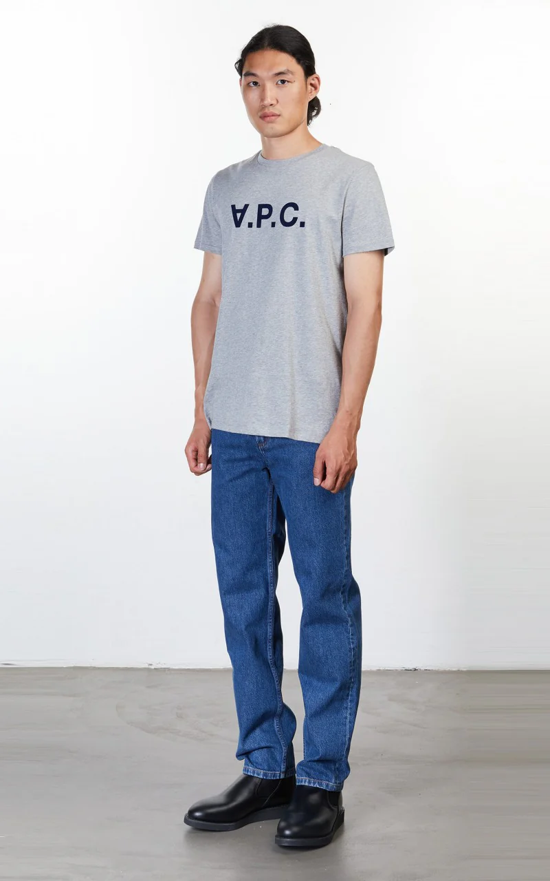 A.P.C. VPC Color H T-Shirt Grey - Image 3